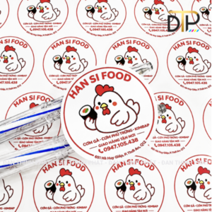 Tem nhãn Decal giấy