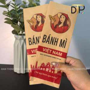Túi giấy Bánh mì Kraft - Chuẩn ATVSTP